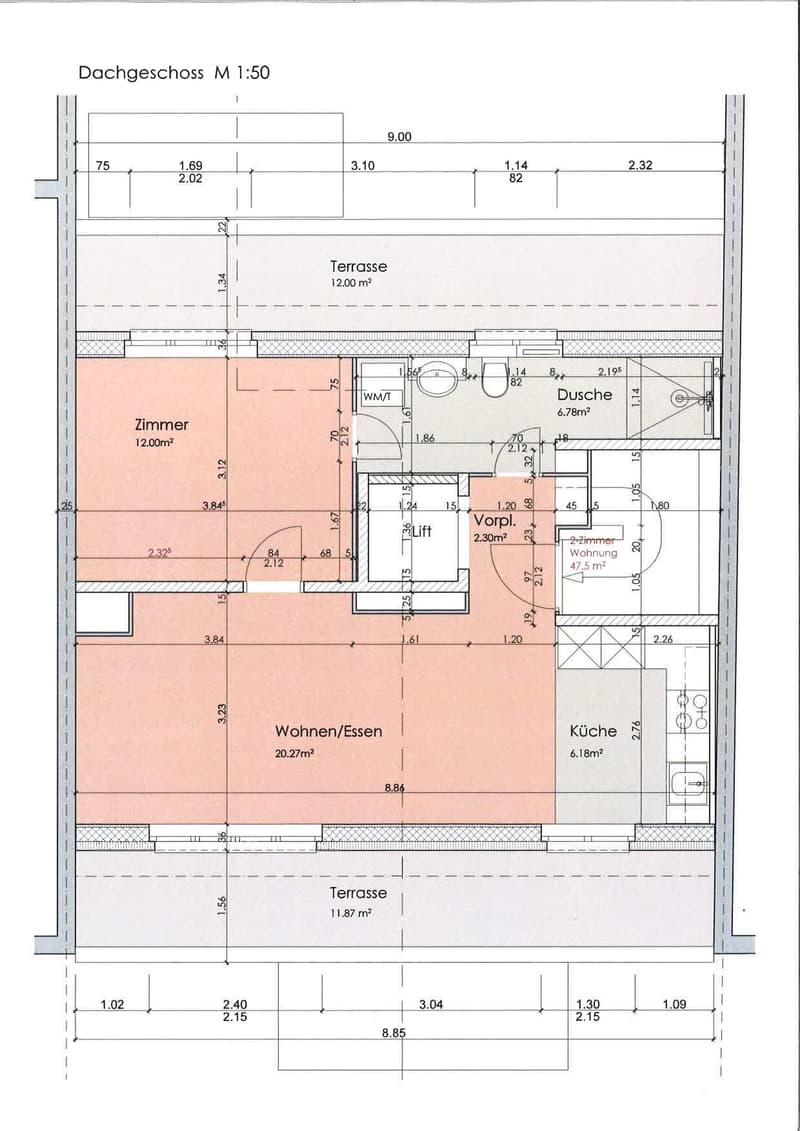 Grundrissplan