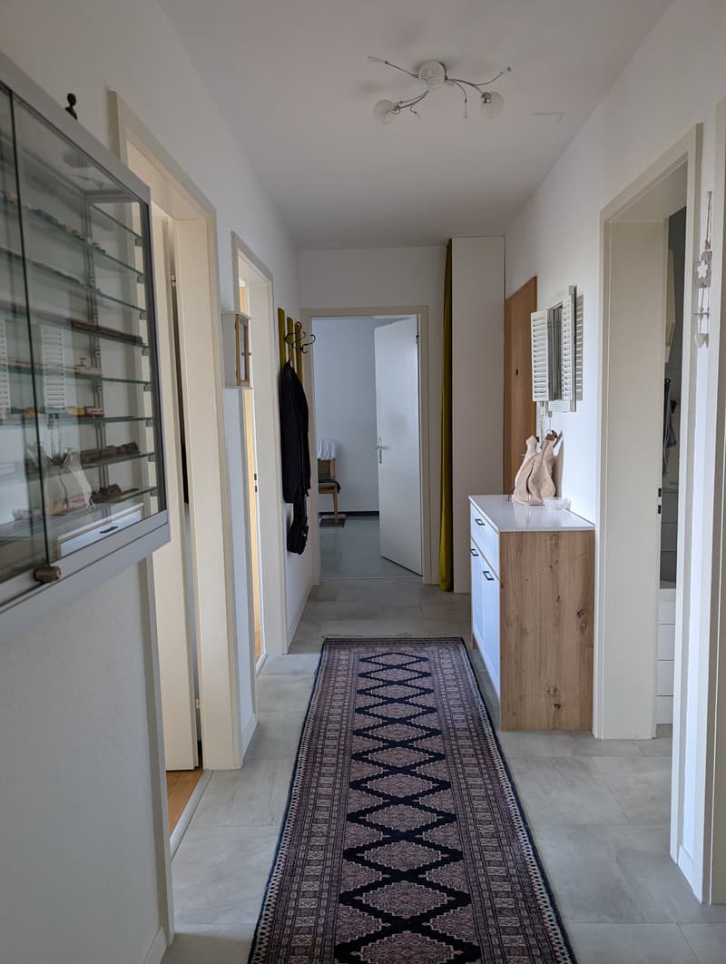 Hübsche, helle 4-Zimmer-Whg mit toller Aussicht (6.OG mit Lift) in Arlesheim (5)