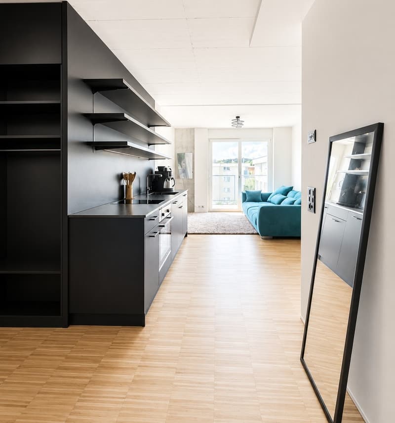 Tolles 2.5 Zimmer - Loft im Herzen von Aarau. (1)