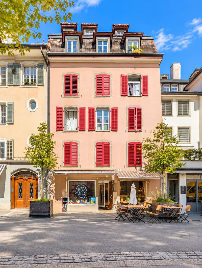 Gemütliche Dachwohnung mitten in der Stadt Aarau (6)