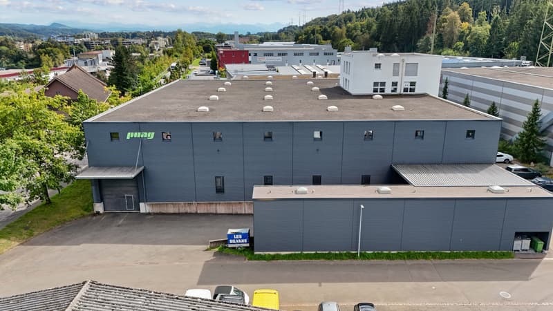 Vielseitige Gewerbeliegenschaft mit komplett eingerichteten Lager- / Büroflächen (1)