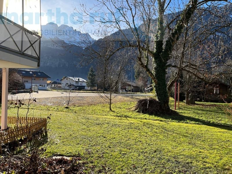Aussicht ab Terrasse Süd/Ost