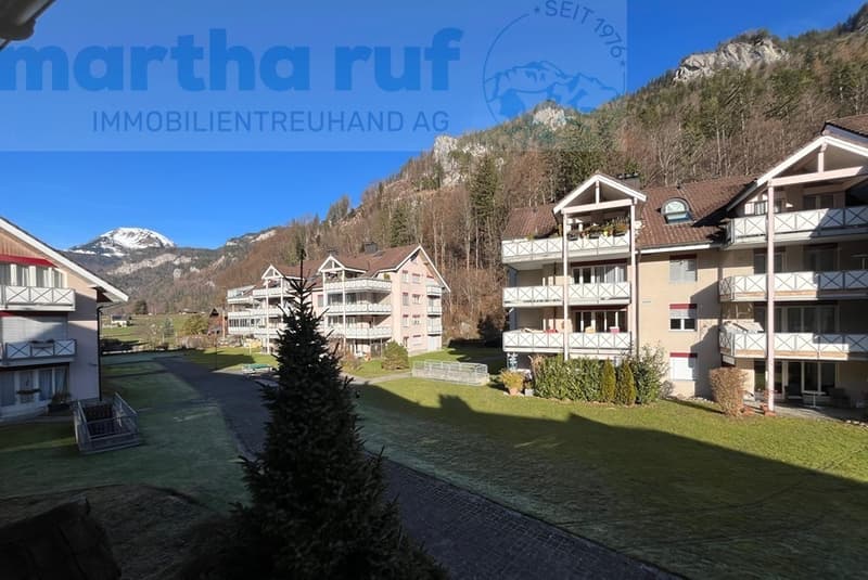 Aussicht ab Balkon Elternschlafzimmer