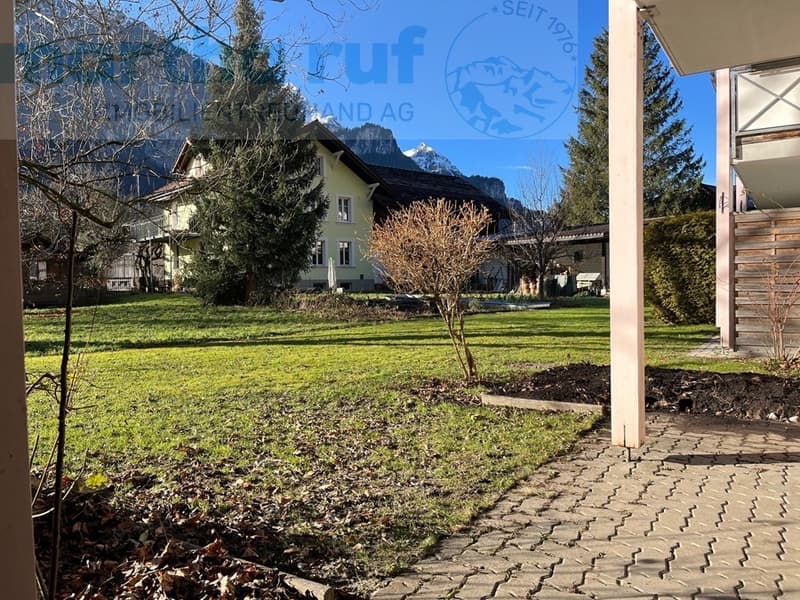 Aussicht ab Terrasse Süd/West