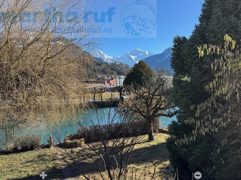 Aussicht ab gedeckt. Sitzplatz