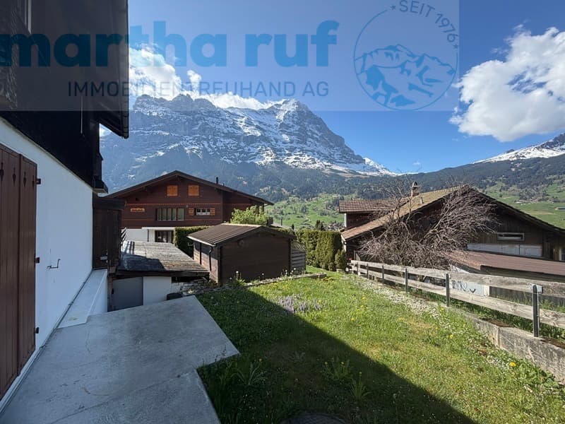 3-FAM. HAUS AN GRINDELWALDS SONNENSEITE FERIENOBJEKT OHNE ZWEITWOHNUNGSBESCHRÄNKUNG (9)