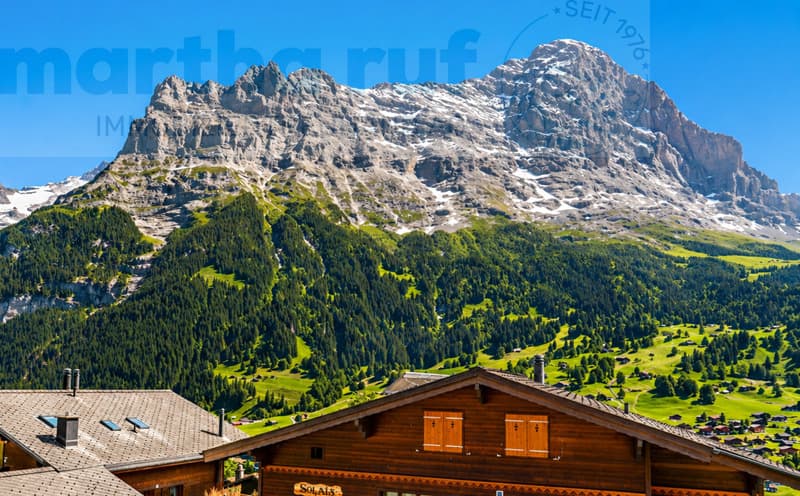 3-FAM. HAUS AN GRINDELWALDS SONNENSEITE FERIENOBJEKT OHNE ZWEITWOHNUNGSBESCHRÄNKUNG (3)