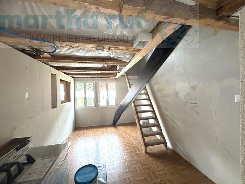 2. Stock Zimmer 3 mit Treppe