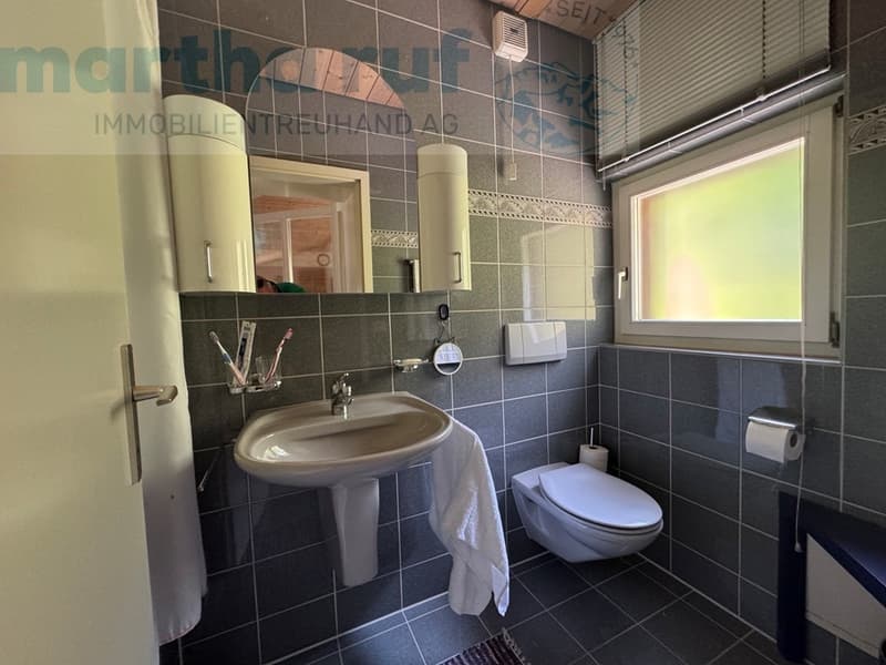 Badezimmer im DG