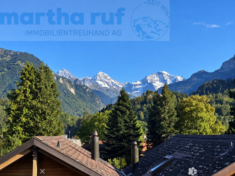 Aussicht ab Südbalkon