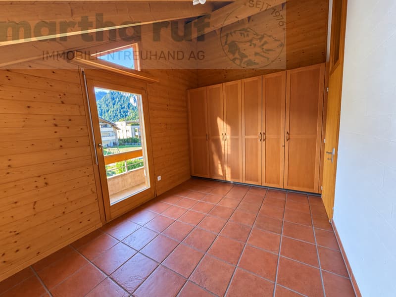 Schlafzimmer mit Balkon
