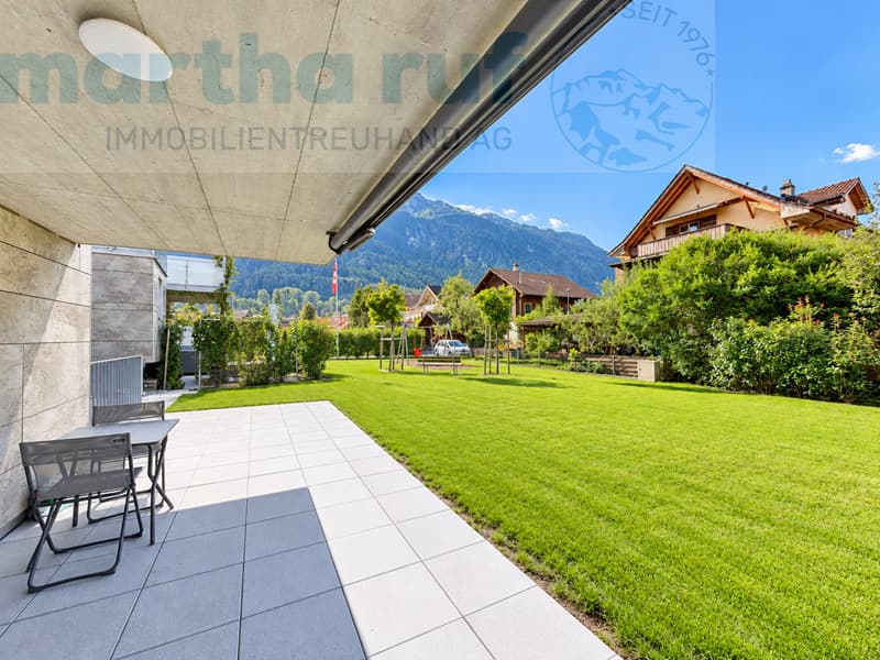 Exklusive 3.5- Zimmer Wohnung mit Garten Modern und hochwertig (7)
