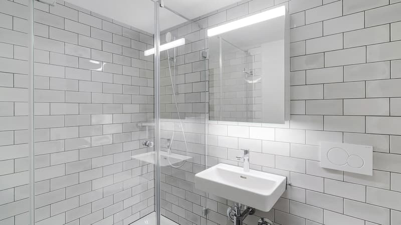 Dusche/WC (Musterbild)