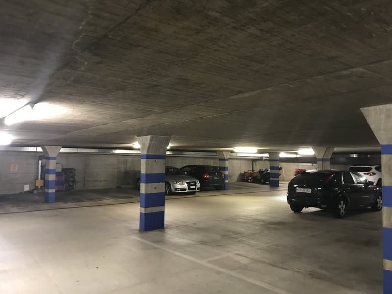 Innenansicht Tiefgarage