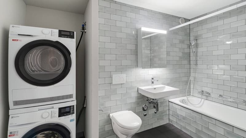 Badezimmer (Musterbild)