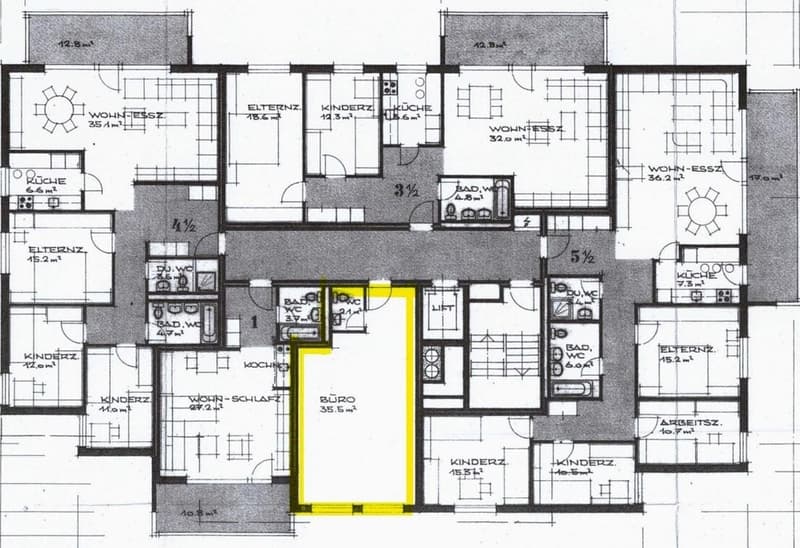 Grundrissplan