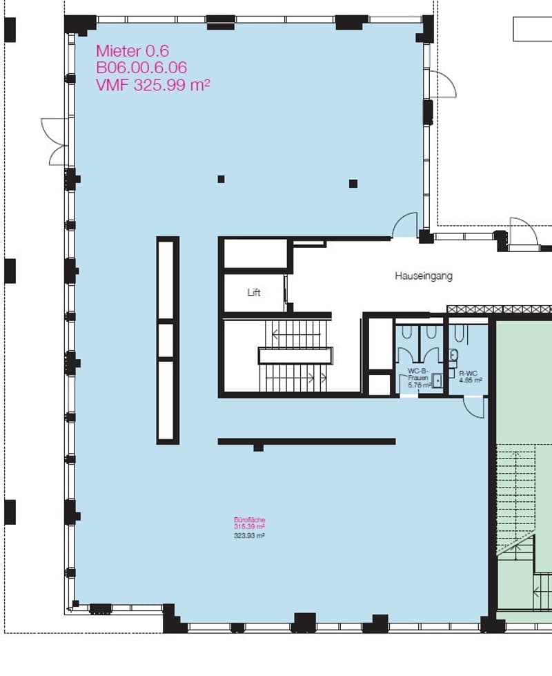 Grundrissplan