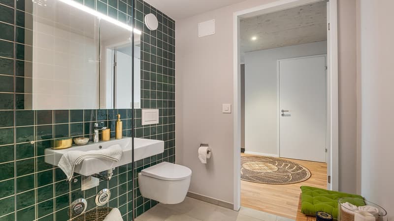 Badezimmer (Musterwohnung)