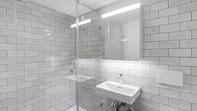 Dusche/WC (Musterbild)