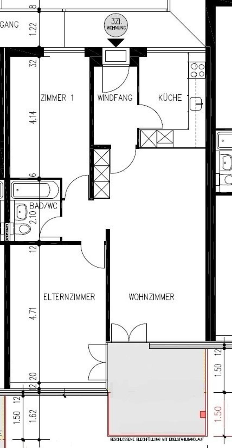 Grundrissplan