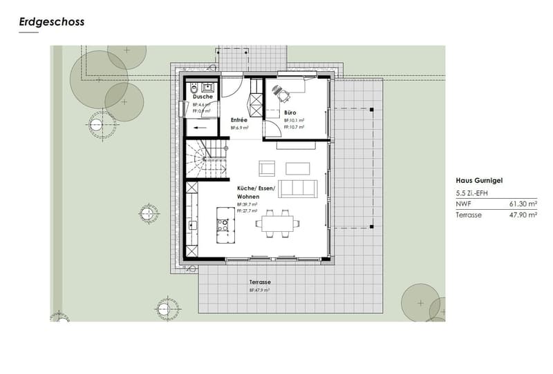 Neubau Einfamilienhaus mit Bergpanoramablick in Amsoldingen (5)