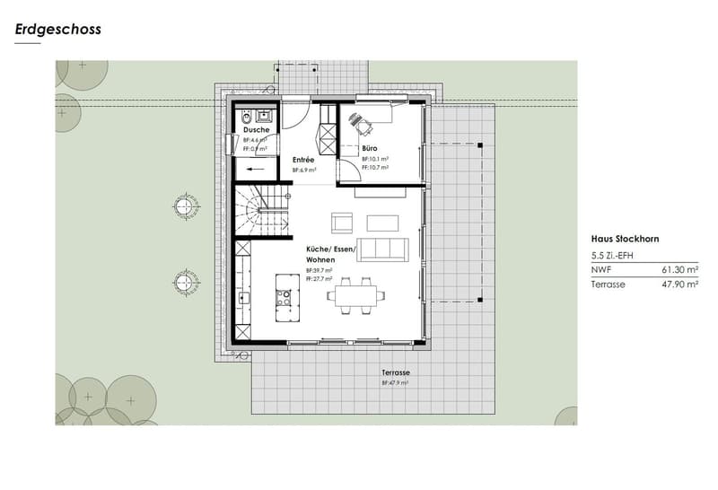 Neubau Einfamilienhaus mit Bergpanoramablick in Amsoldingen (5)