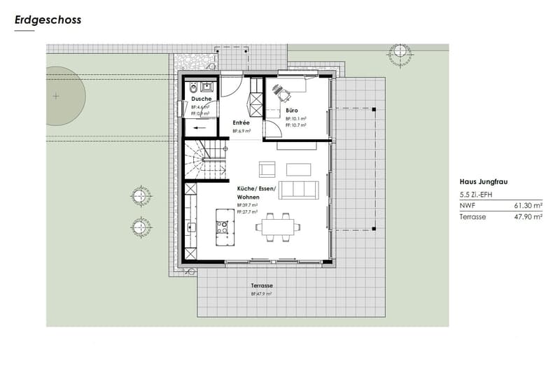 Neubau Einfamilienhaus mit Bergpanoramablick in Amsoldingen (5)