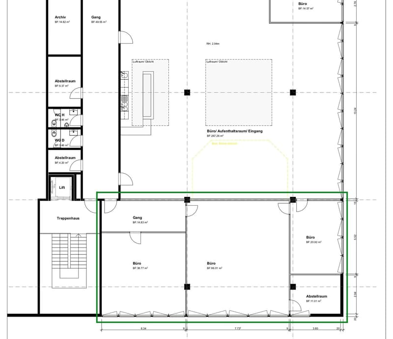 Attraktive Büroflächen an optimal erschlossener Lage zu vermieten (9)