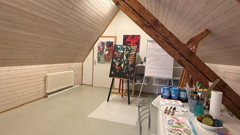 Atelier/Hobbyraum im Dachgeschoss eines Mehrfamilienhauses zu vermieten (5)
