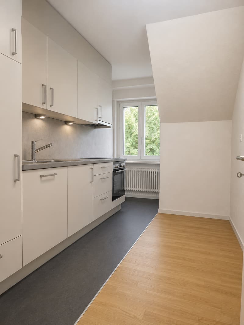 Frisch sanierte 3.5-Zimmer-Dachgeschosswohnung am Lindenplatz in Bettingen (2)