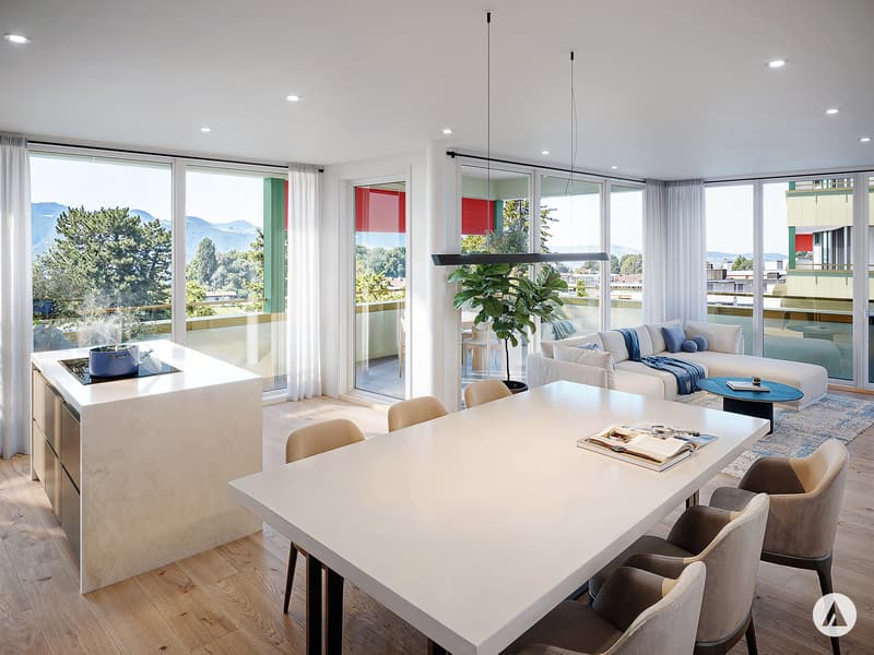 Neubauprojekt Gwattmoos: 4½-Zimmerwohnung im 2. OG (3)