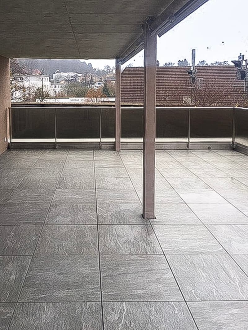 B4, Objekt 4, Terrasse