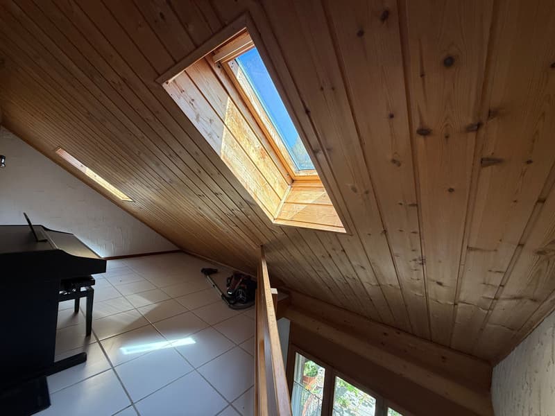 Dachgeschoss mit Dachfenster