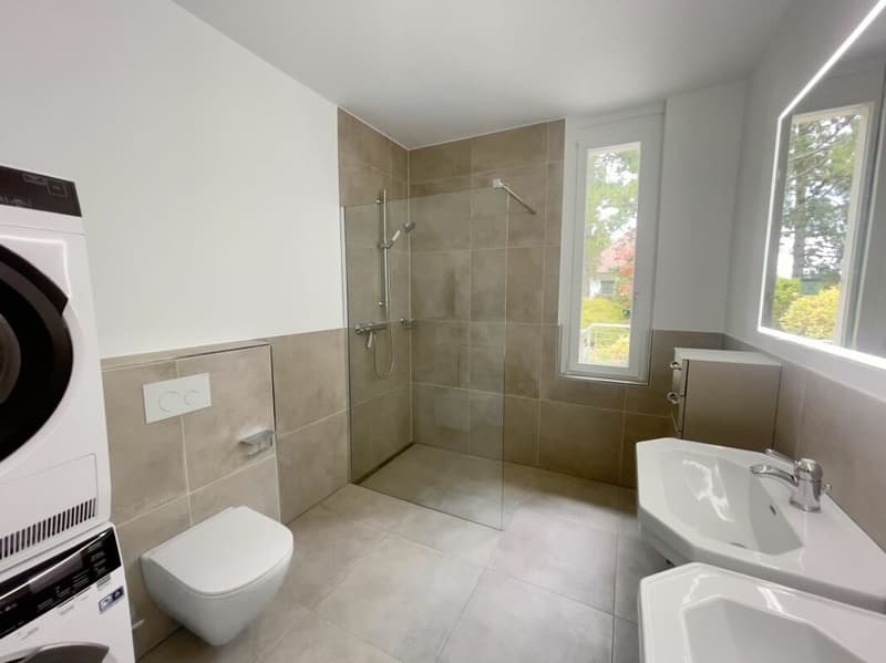 Exklusive Gartenwohnung mit Cheminée & 2 Terrassen  - Bruderholz (8)