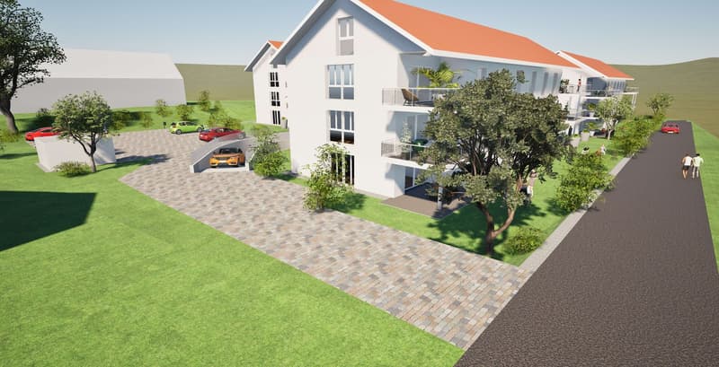 Appartement moderne de 4,5 pièces au rez-de-chaussée dans un quartier calme à Lommiswil - Première location (5)