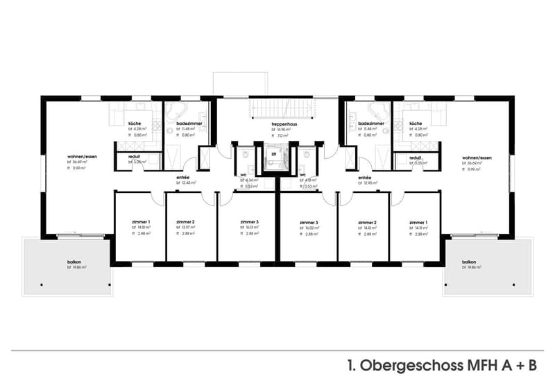 Modern 4.5 room apartment on the 1st floor in a quiet location in Lommiswil - First rental (27)