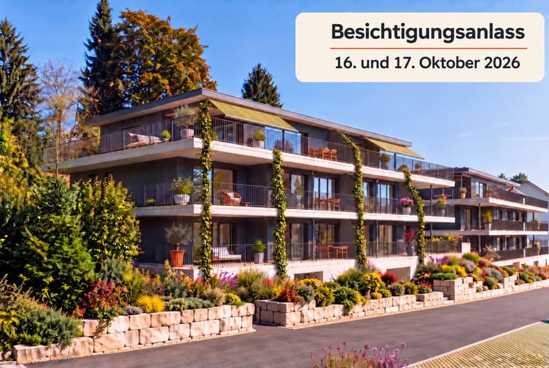 Neue und exklusive 4.5-Zimmer-Duplex-Attikawohnung - Wohnen wie im Einfamilienhaus (1)