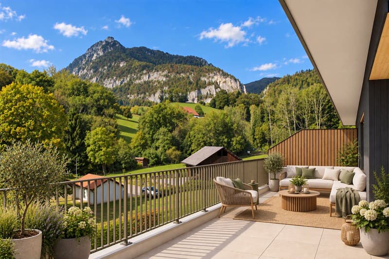 Neue und exklusive 4.5-Zimmer-Duplex-Attikawohnung - Wohnen wie im Einfamilienhaus (6)