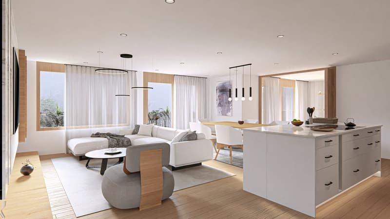 Neue, exklusive 4.5-Zimmer-Gartenwohnung (3)