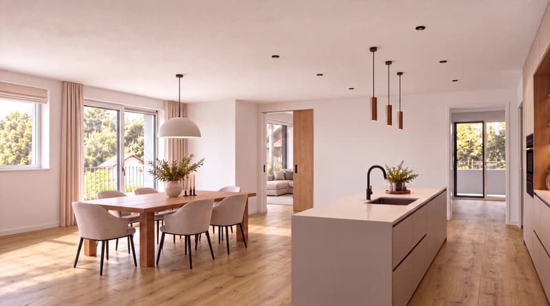 Neue, exklusive 4.5-Zimmer-Gartenwohnung (3)