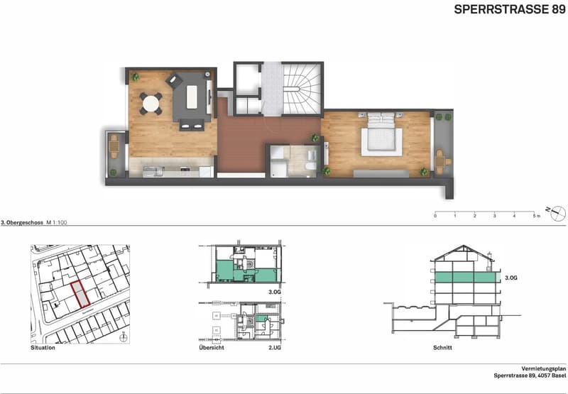 Moderne 2,5-Zimmer-Wohnung mit Balkon in urbanem Quartier (5)