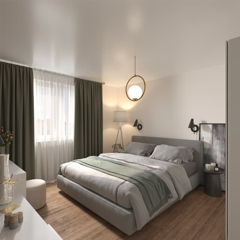Moderne 2,5-Zimmer-Wohnung mit Balkon in urbanem Quartier (3)