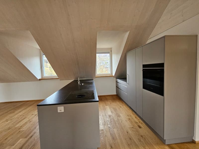 Erstvermietung - moderne 2.5-Zimmer Dachwohnung mit Laubenbalkon in Sissach (3)