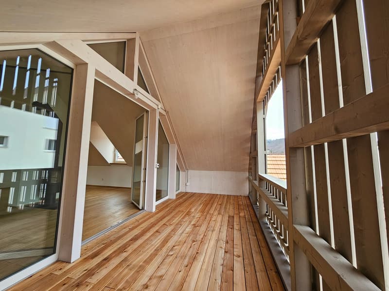 Erstvermietung - moderne 2.5-Zimmer Dachwohnung mit Laubenbalkon in Sissach (4)