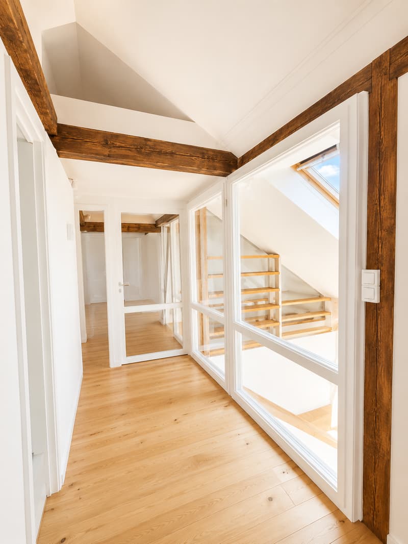 Schöne 4-Zimmer-Maisonette-Wohnung mit Dachbalkon im Herzen des Kleinbasel (10)