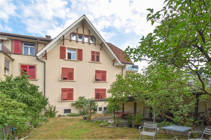 Steingrube Solothurn - Mehrfamilienhaus mit Charme;  3 Wohnungen und 5 Garagen (13)