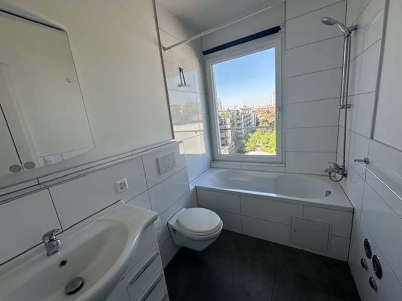 Moderne 1-Zimmer-Dachwohnung mit Balkon und Aussicht in Basel (7)