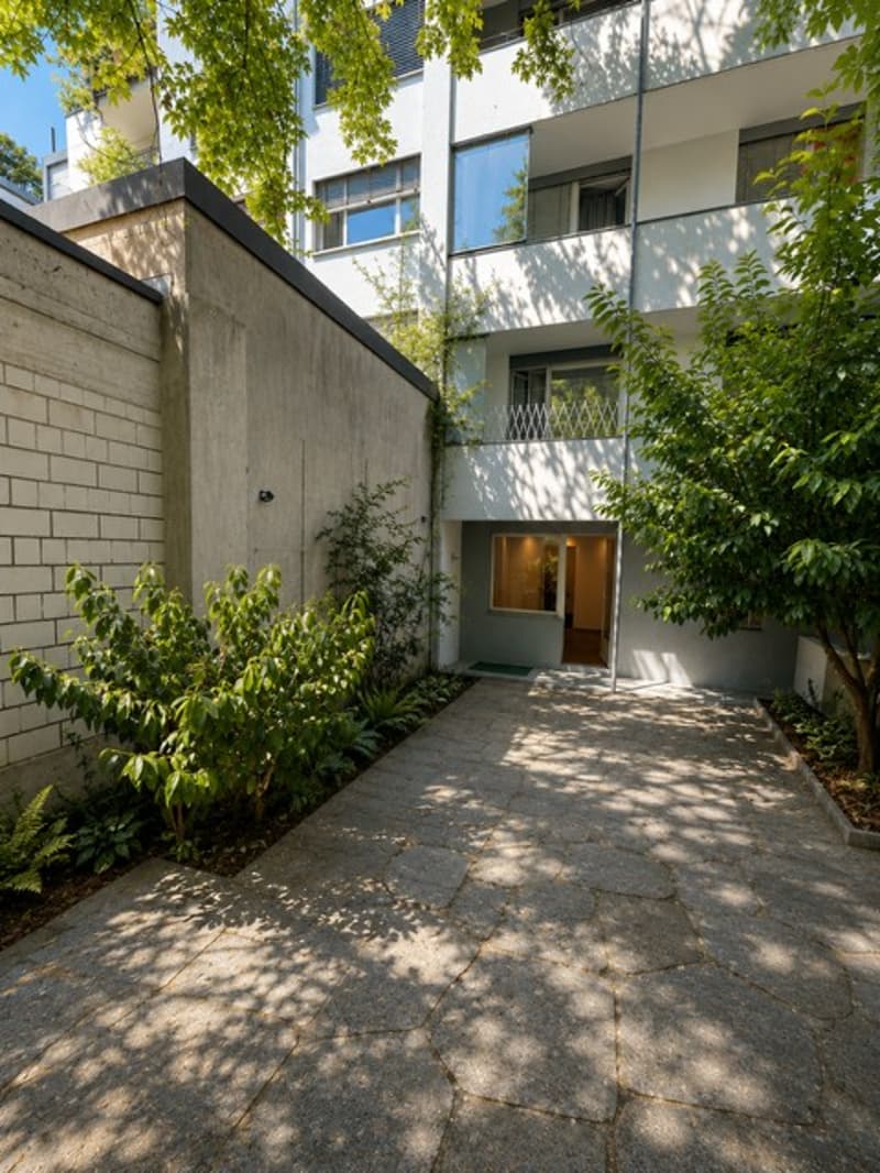 Gemütliche, charmante 2-Zimmer-Wohnung mit Gartensitzplatz  Nähe Rhein (3)