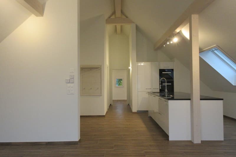 Blick vom Wohnzimmer aus