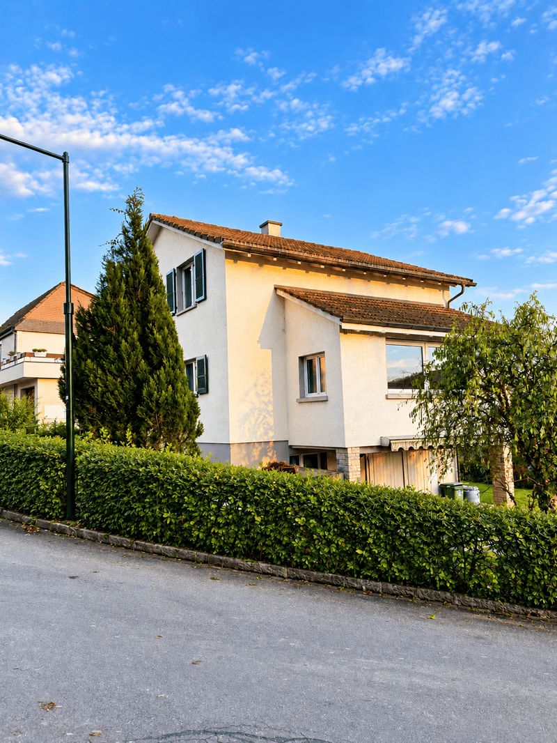 Charmantes 5.5-Zimmer-Einfamilienhaus mit Garten in Biel-Benken (1)
